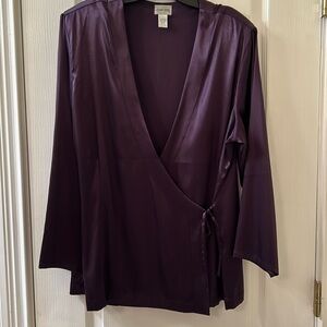 Beautiful deep purple Chico’s tunic.